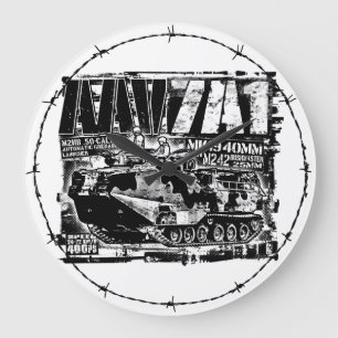 Grande Horloge Ronde AAV-7A1 Large Clock Acrylic Wall Clock