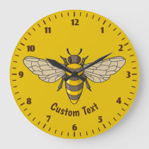 Grande Horloge Ronde abeille