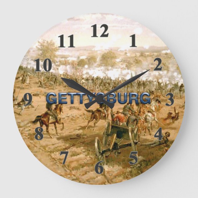 Grande Horloge Ronde ABH Gettysburg (Recto)