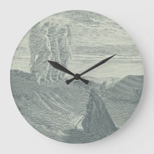 Grande Horloge Ronde Abraham et les trois anges
