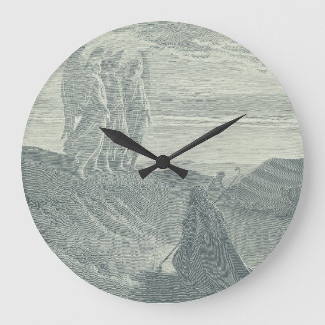 Grande Horloge Ronde Abraham et les trois anges (Recto)