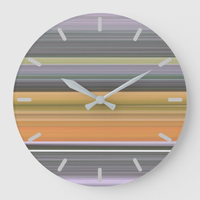 Grande Horloge Ronde Abstract #1: Yellow and grey (Recto)