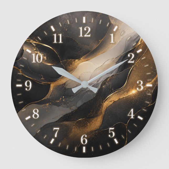 Grande Horloge Ronde Abstract Clock 2026 (Recto)