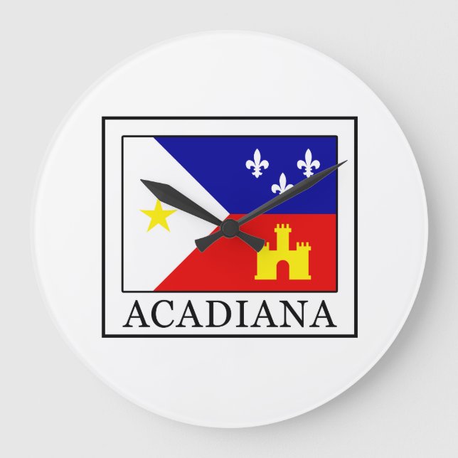 Grande Horloge Ronde Acadiana (Recto)
