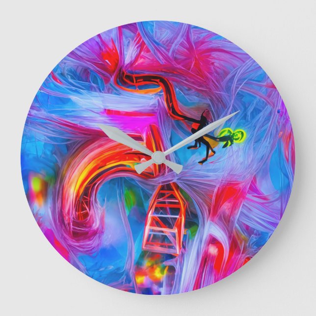 Grande Horloge Ronde Acrophobie (Recto)