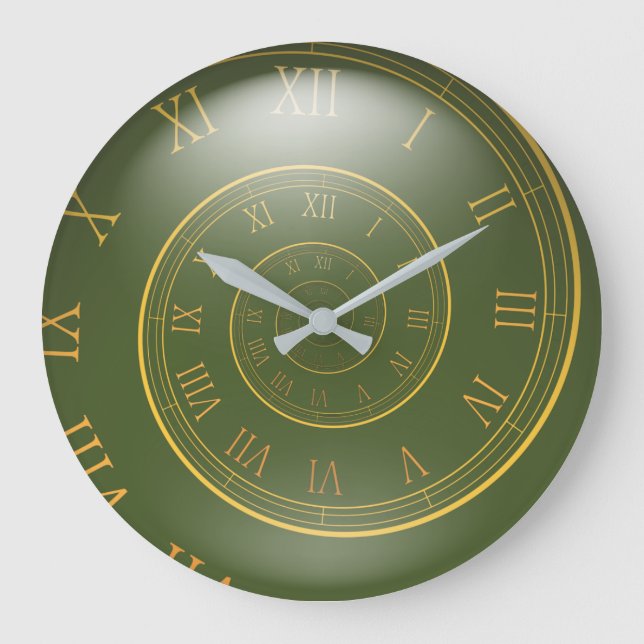 Grande Horloge Ronde Acrylic Wall Clock (Recto)