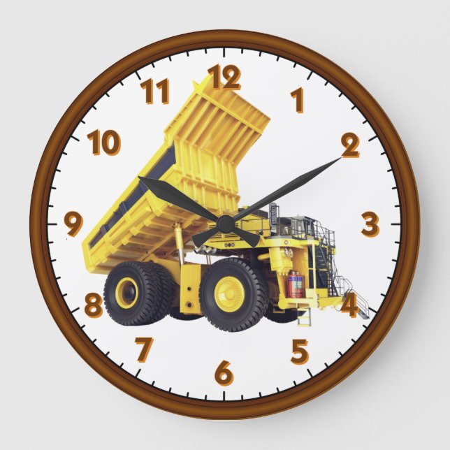 Grande Horloge Ronde Acrylic Wall Clock (Recto)
