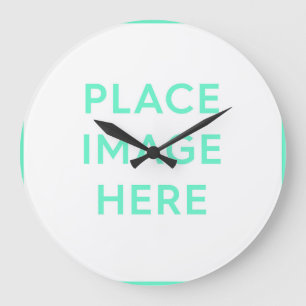 Grande Horloge Ronde Acrylic Wall Clock, Round (Large)