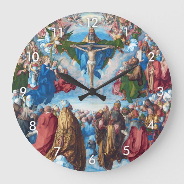 Grande Horloge Ronde Adoration de la Trinité, Albrecht Durer (Recto)