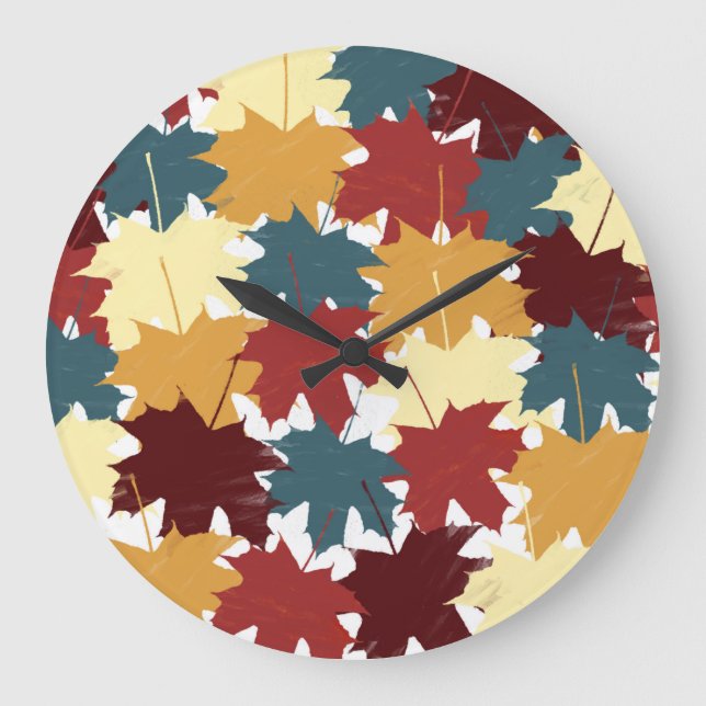 Grande Horloge Ronde Affaire Autumn Leaves (Recto)