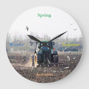 GRANDE HORLOGE RONDE AGRICULTURE