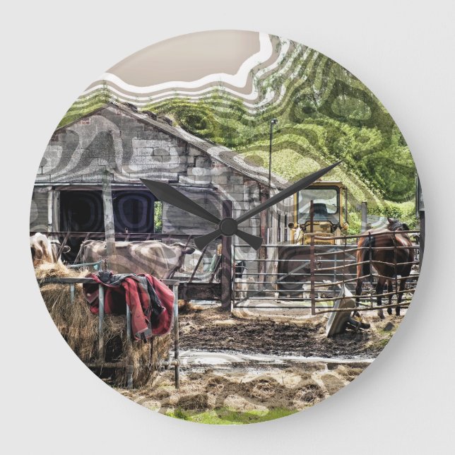 GRANDE HORLOGE RONDE AGRICULTURE (Recto)