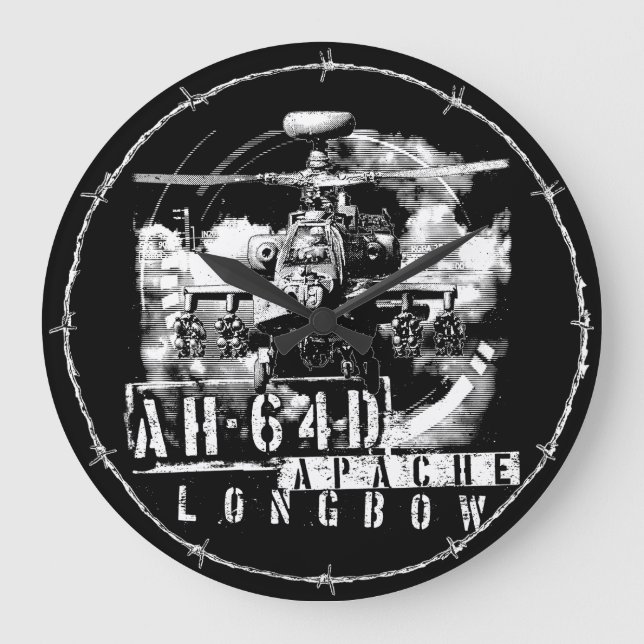 Grande Horloge Ronde AH-64D Apache Longbow (Recto)