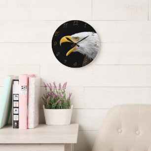 Grande Horloge Ronde Aigle de Bald
