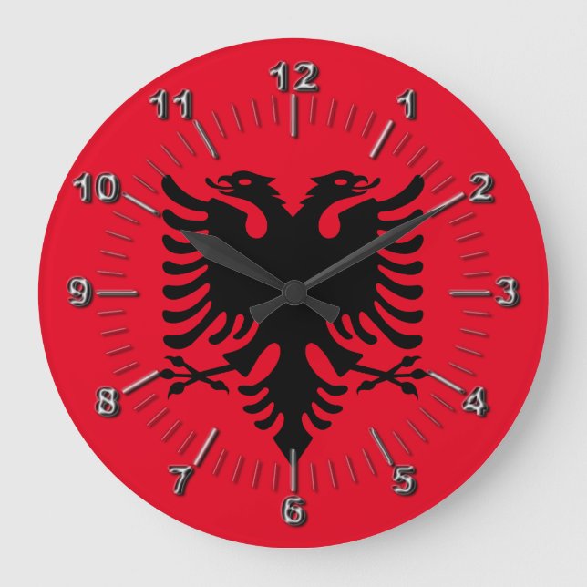 Grande Horloge Ronde Albanian Coat of arms (Recto)