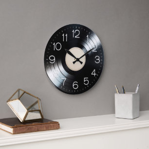 Grande Horloge Ronde Album Black Vinyl Record