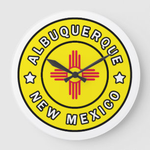 Grande Horloge Ronde Albuquerque Nouveau-Mexique
