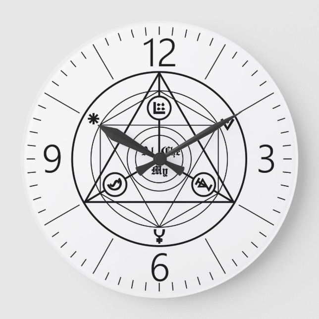 Grande Horloge Ronde Alchemy manifesto (Recto)