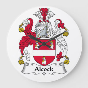 Grande Horloge Ronde Alcock Family Crest