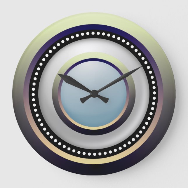Grande Horloge Ronde Algae Tinge (Recto)