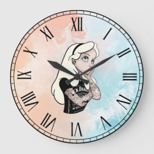 Grande Horloge Ronde Alice