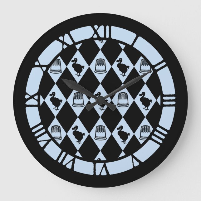 Grande Horloge Ronde Alice Dodo Thimble Pattern (Recto)