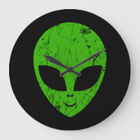 alien vert tête pour science-fiction extraterrestr