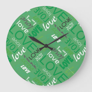 Grande Horloge Ronde Alive Green Gallery