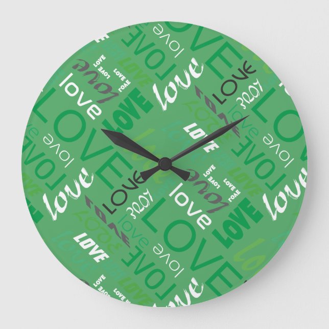 Grande Horloge Ronde Alive Green Gallery (Recto)