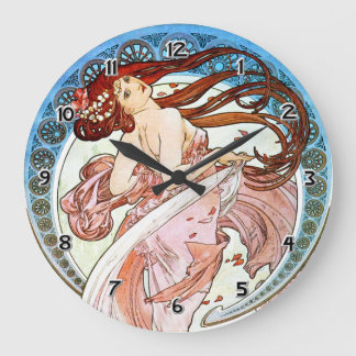 Grande Horloge Ronde Alphonse Mucha Dance