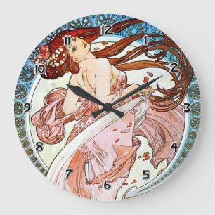 Grande Horloge Ronde Alphonse Mucha Dance