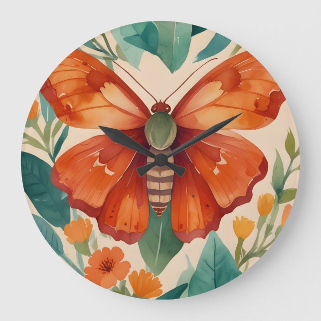 Grande Horloge Ronde Amber Wings (Recto)