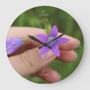 Grande Horloge Ronde Amour tout le temps