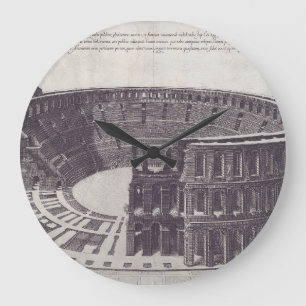 Grande Horloge Ronde Amphithéâtre de Vérone à Piazza Bra