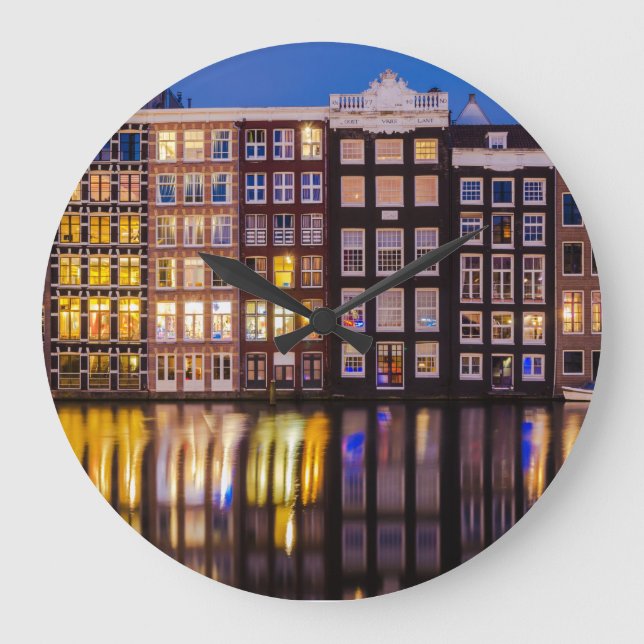 Grande Horloge Ronde Amsterdam Round Wall Clock (Recto)