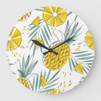 Ananas juteux : motif vintage brillant.