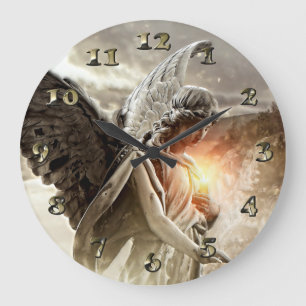 Grande Horloge Ronde Ange du Misfortunate