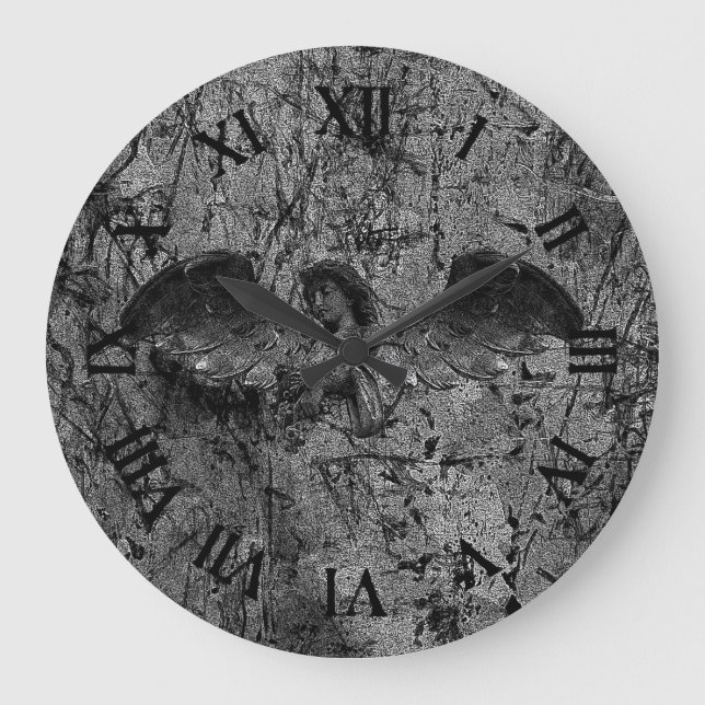 Grande Horloge Ronde Angel de pierre (Recto)