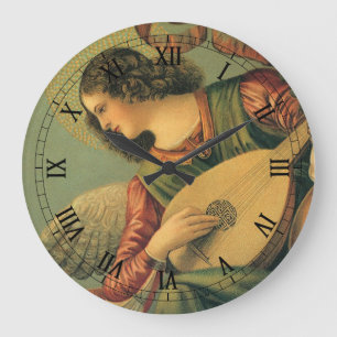 Grande Horloge Ronde Angel Musician, Melozzo da Forli, Art Renaissance