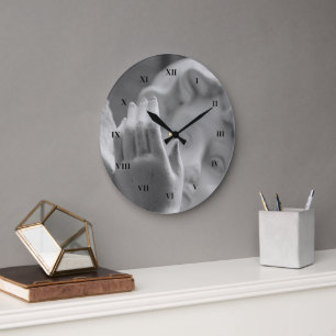 Grande Horloge Ronde Angel par Shirley Taylor