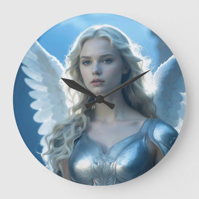 GRANDE HORLOGE RONDE ANGES (Recto)