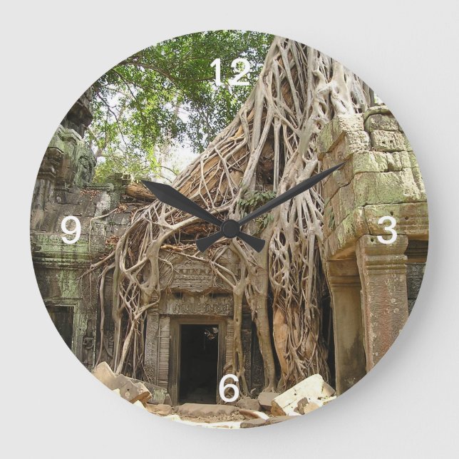 Grande Horloge Ronde Angkor Wat Cambodge (Recto)