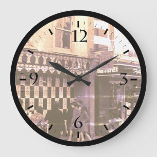 Grande Horloge Ronde Angleterre vintage boutiques Londres Carnaby stree