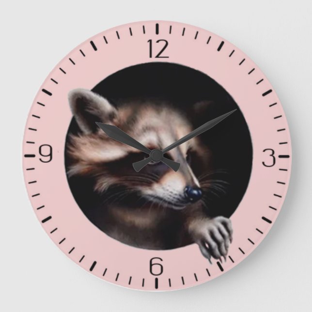 Grande Horloge Ronde Animal (Recto)