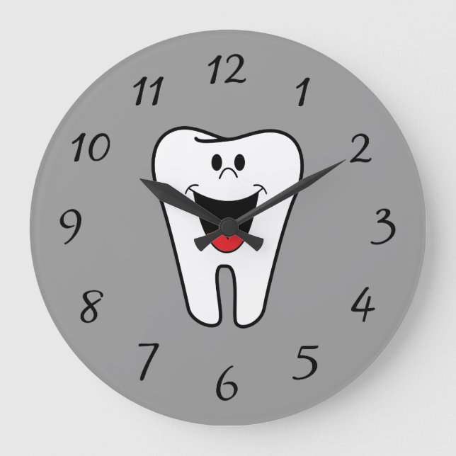 Grande Horloge Ronde Animated Smiling Tooth (Recto)