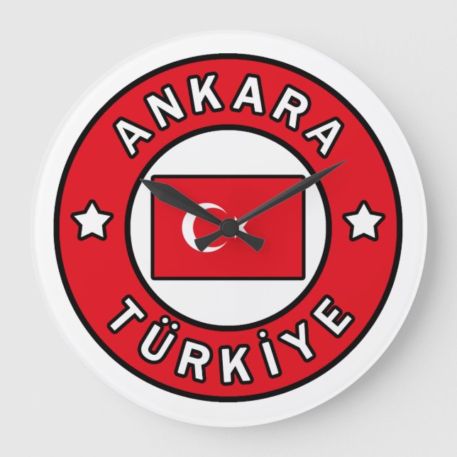 Grande Horloge Ronde Ankara Türkiye (Recto)