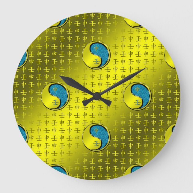 Grande Horloge Ronde Année du singe de l'eau (Recto)