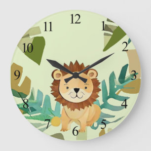 Grande Horloge Ronde Anniversaire du Prince de la Petite Jungle