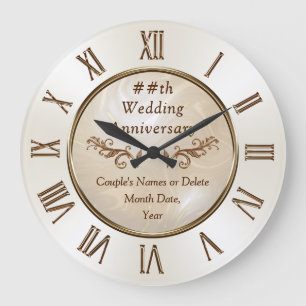 Grande Horloge Ronde Anniversary Venin par Year Clock Anniversary