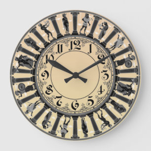 Grande Horloge Ronde Antique
